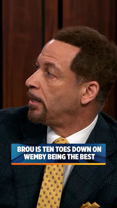 Brou is still backing Wemby despite losing to Jokic