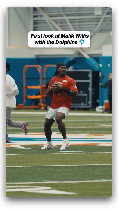 Malik ➡️ Malik (via Miami Dolphins)