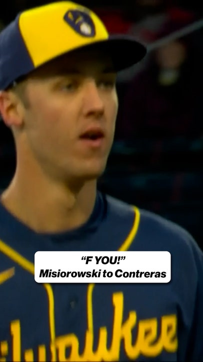 Clearly the Brewers are still upset by Wilson Contreras's actions from last night 😬