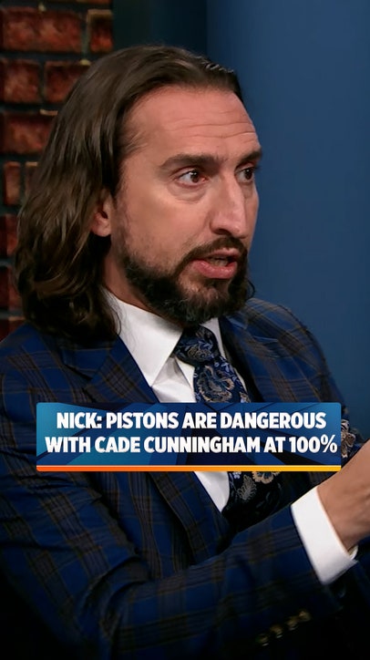 Nick Wright sees the Pistons challenging the Celtics in the East with a healthy Cade Cunningham 👀