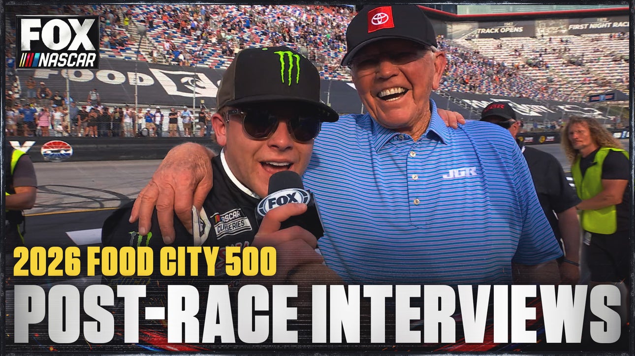 Ty Gibbs, Ryan Blaney and more after the Food City 500 at Bristol 🏁 NASCAR ON FOX