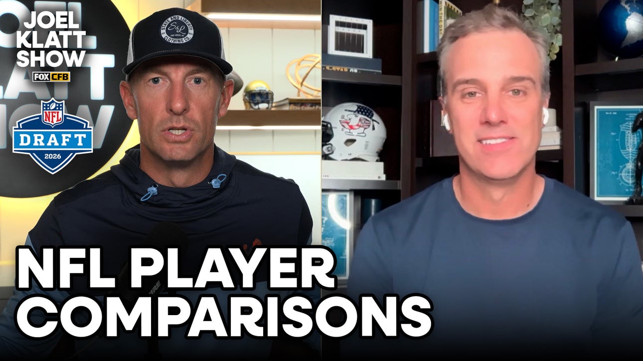 Daniel Jeremiah shares his NFL player comps in the 2026 NFL Draft 🏈 Joel Klatt Show 