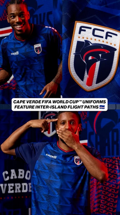 Cape Verde unveils its inaugural FIFA World Cup kits 🇨🇻 😤