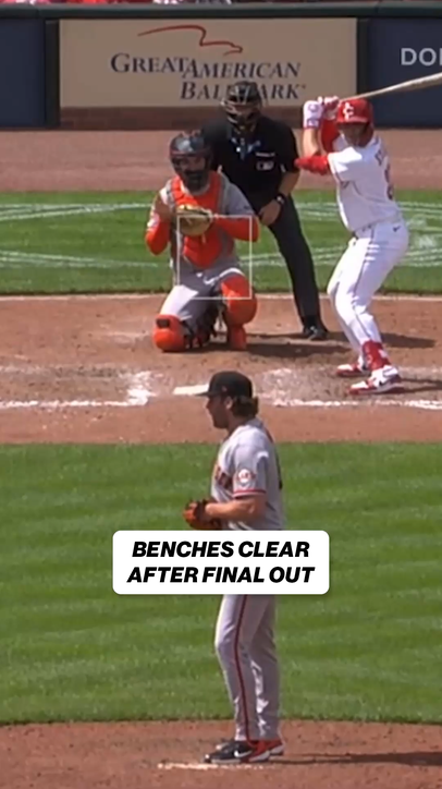 BENCHES CLEAR AFTER GAME 👀