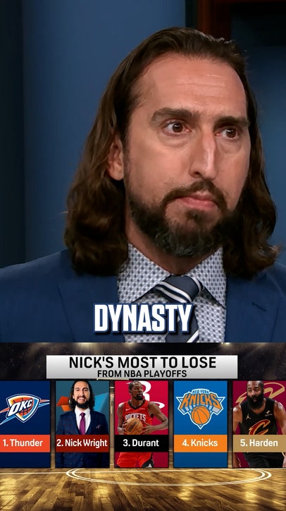James Harden has the most to lose in the NBA Playoffs, according to Nick Wright 😅