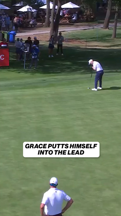 Grace makes CLUTCH putt ⛳️