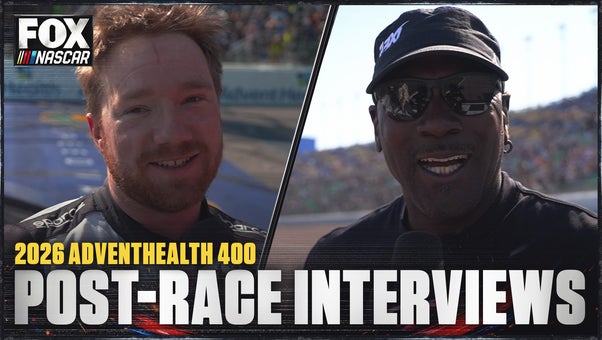 Tyler Reddick, Michael Jordan & more interviews after the AdventHealth 400 🏁 NASCAR ON FOX