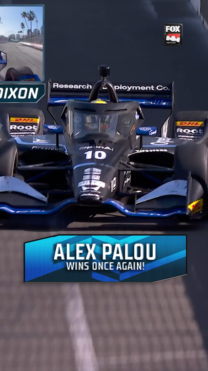 ALEX PALOU IS A WINNER IN LONG BEACH!