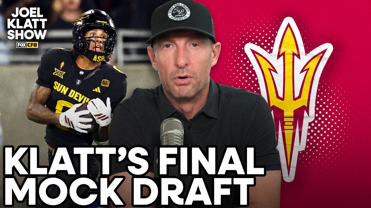 Jordyn Tyson in Joel Klatt's final mock draft 🏈 Joel Klatt Show 