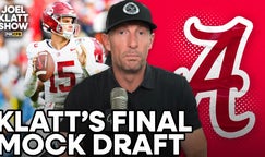 Ty Simpson in Joel Klatt's final mock draft 🏈 Joel Klatt Show 