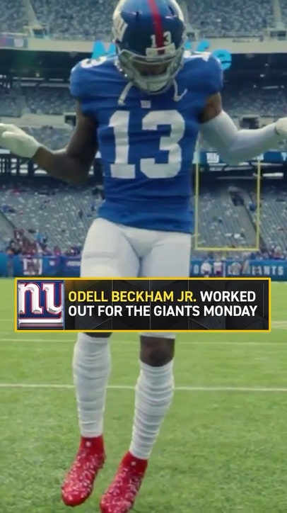 OBJ was in the Giants facility today for a physical and workout, per multiple reports 👀