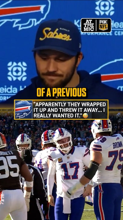 Josh Allen talks about his foot surgery and that he wishes he could've kept the bone that broke off 😂