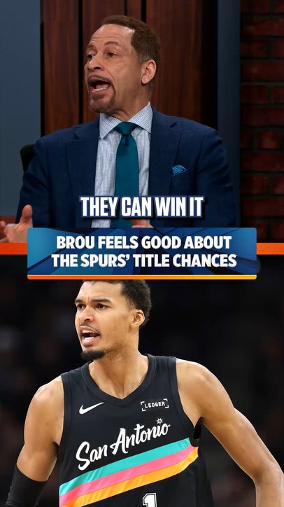 Brou likes the Spurs and Wemby's chances at a title