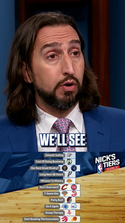 Nick Wright explains why he's keeping the Celtics up high in his NBA Tiers 👀