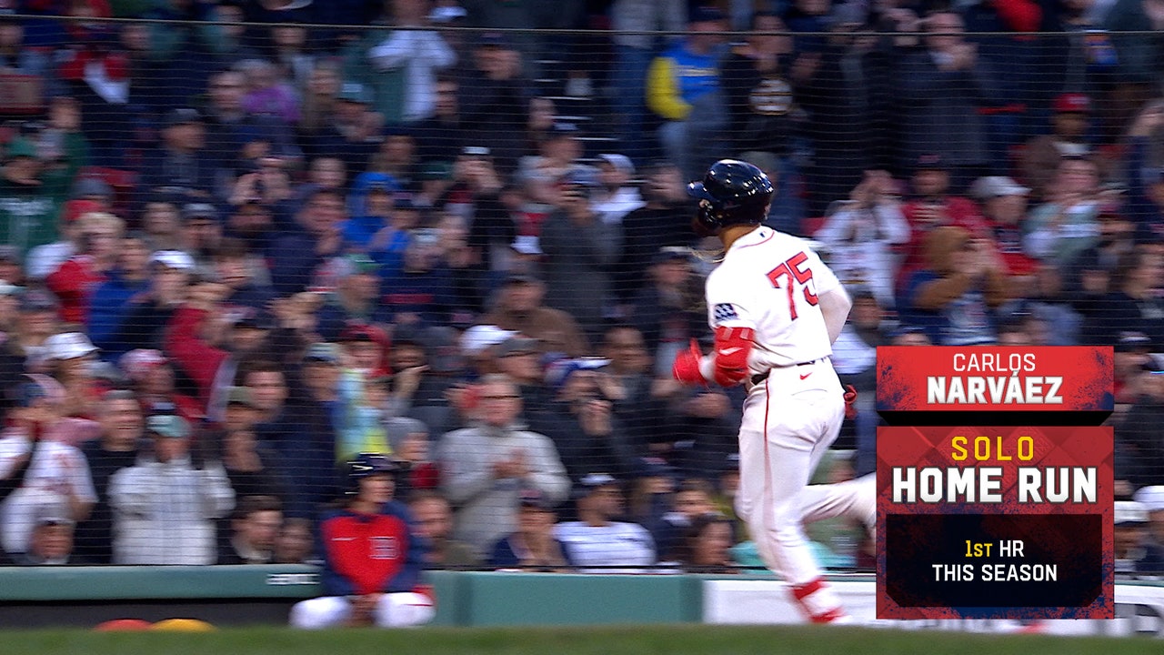 Carlos Narvaez hits home run, giving Red Sox lead over Yankees
