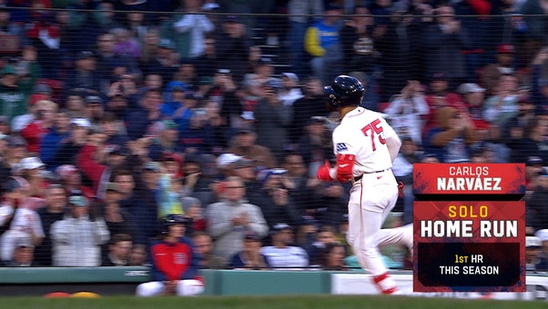 Carlos Narvaez hits home run, giving Red Sox lead over Yankees