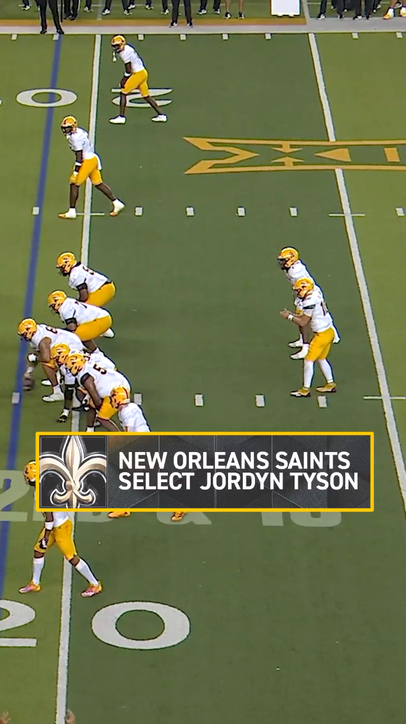 New Orleans Saints select Jordyn Tyson with the 8th pick! 
