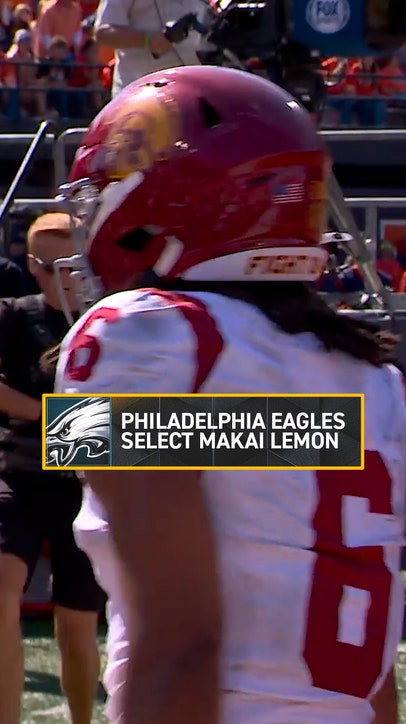 Philadelphia Eagles select WR Makai Lemon from USC ✌️🔥
