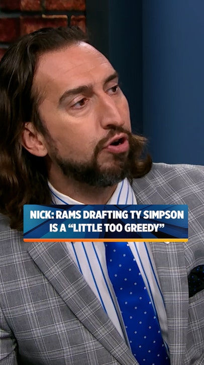 Nick says the Rams are looking a little Warriors-esque 👀
