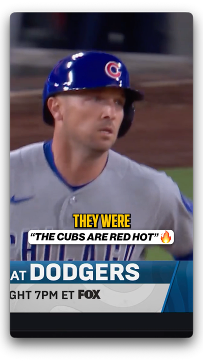 D-Train talks about the Cubs offense before tonight's game against the Dodgers on FOX 🐻