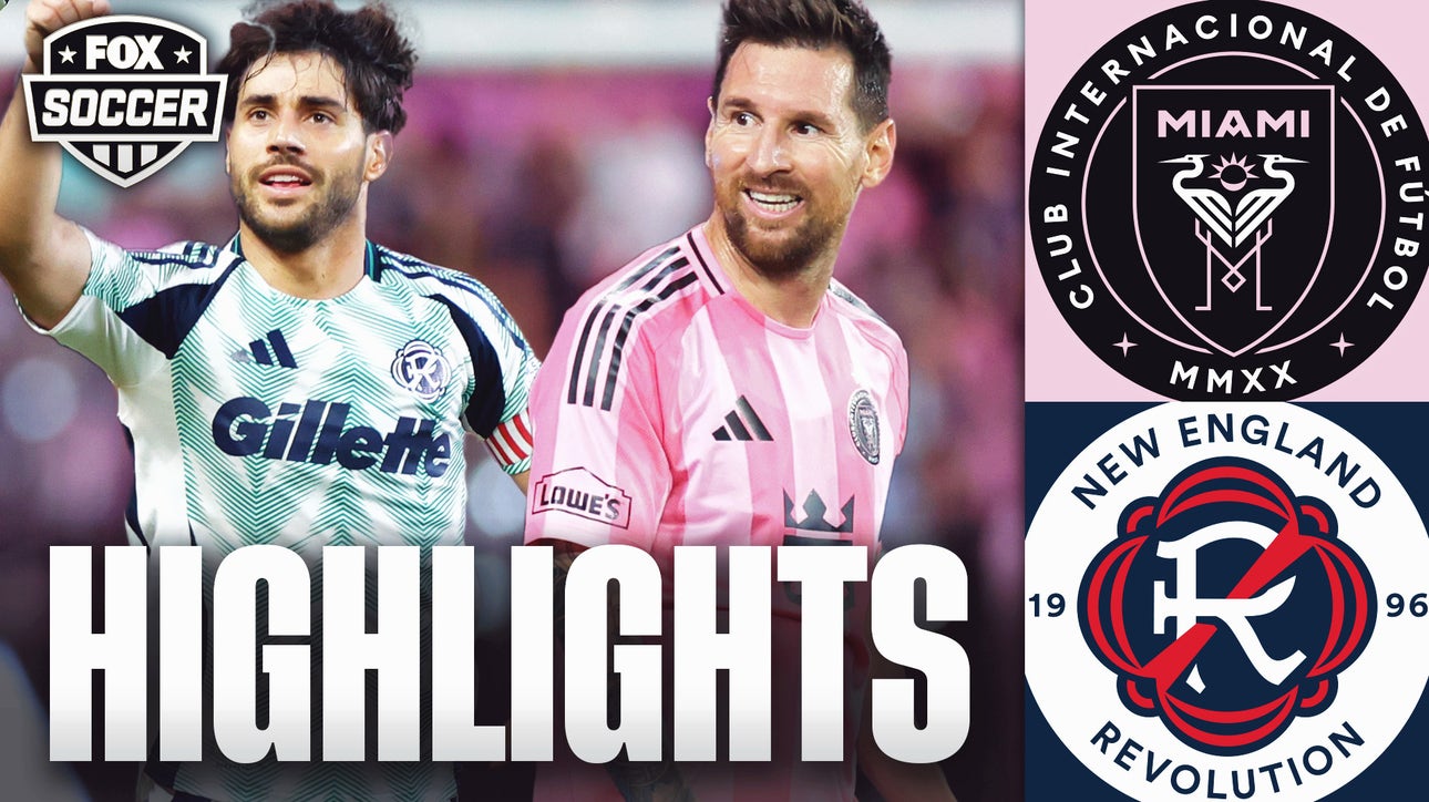 Lionel Messi & Inter Miami CF vs. New England Revolution Highlights ⚽️ FOX Soccer