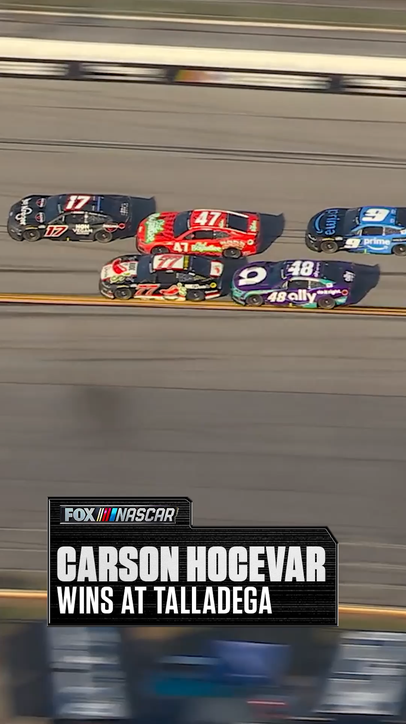 CARSON HOCEVAR WINS HIS FIRST CAREER CUP SERIES RACE 👏