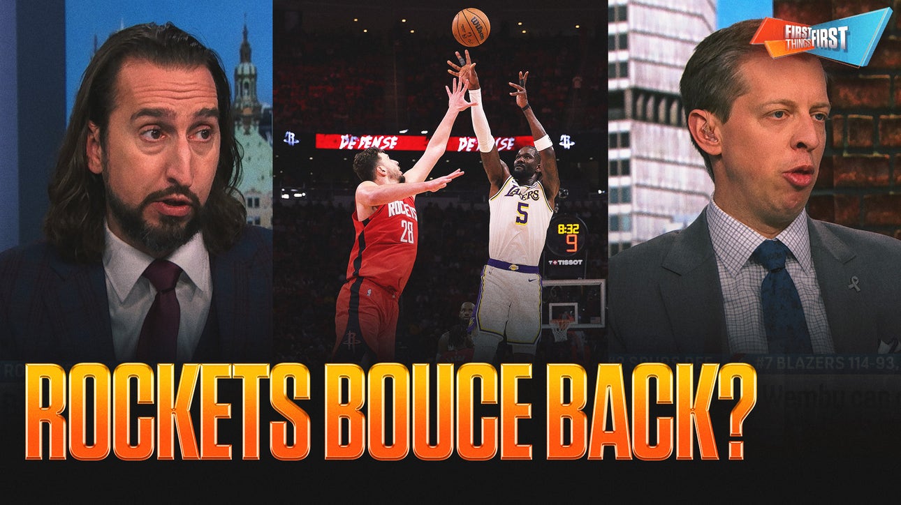 Can the Rockets come back from 3-1 deficit, panic time for Cavs? 👀 First Things First 