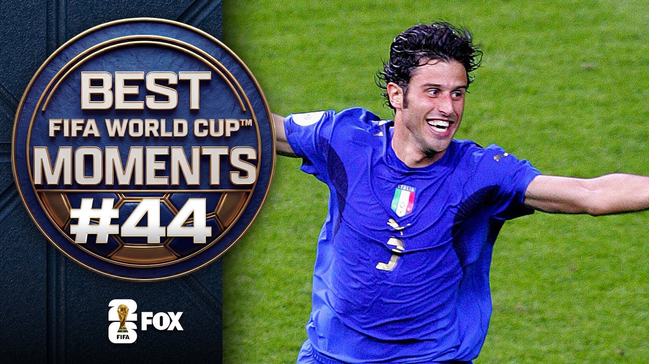 Fabio Grosso’s Heroic Moment Seals Italy’s 2006 World Cup Glory 🇮🇹 🏆 No. 44 in Best FIFA World Cup™ Moments