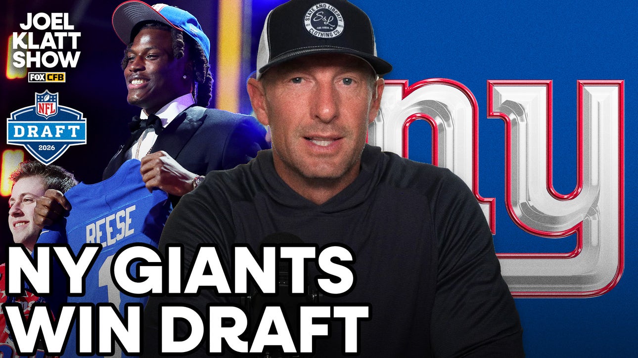 New York Giants in Joel Klatt's winners of the NFL Draft 🏈 Joel Klatt Show 