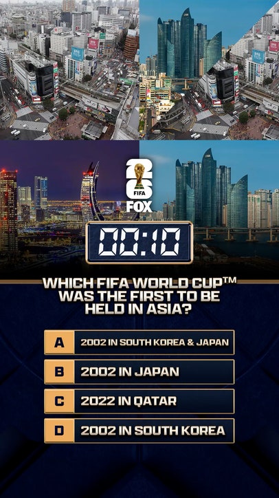 41 days until the FIFA World Cup on FOX! Which FIFA World Cup was the first to be held in Asia ⁉️🌎🏆