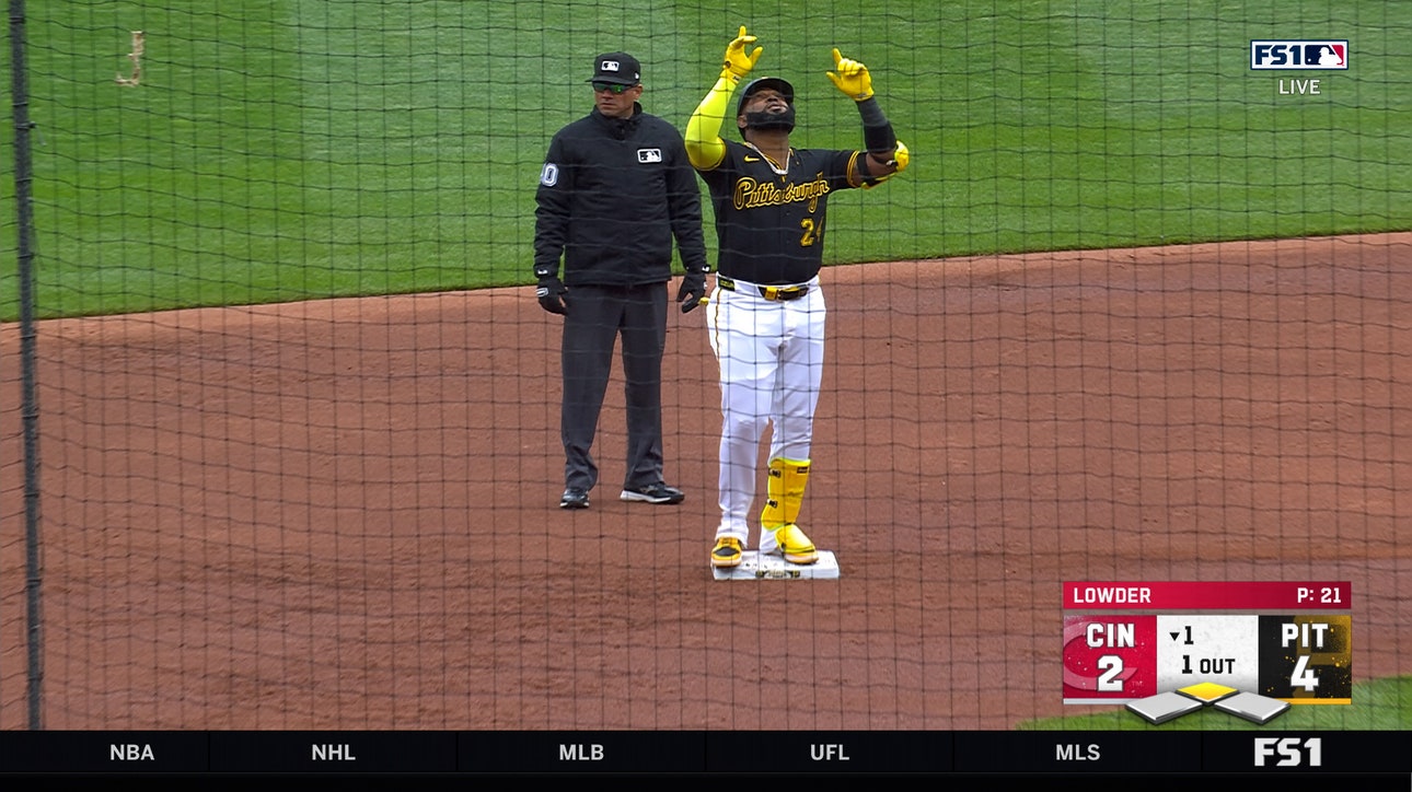 Marcell Ozuna Drives In a Run to Cap Off Pirates’ Five-Run Inning, Extending Lead Over Reds to 5–2