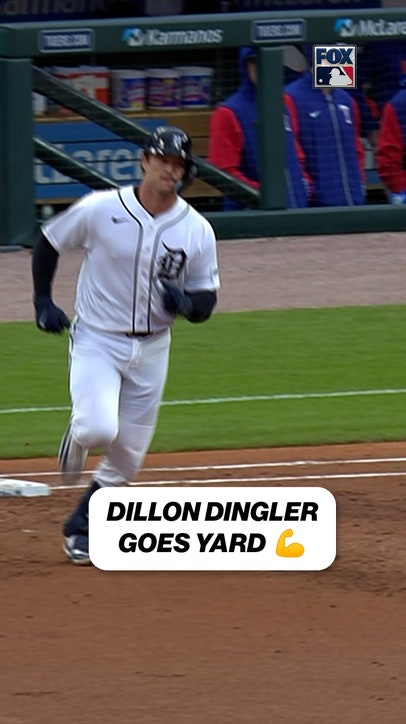 Dillon Dingler gets the Tigers on the board! ⚾️ 