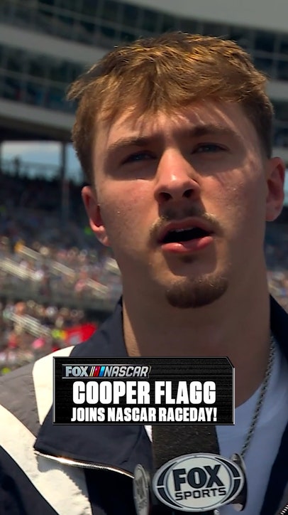 NBA ROY Cooper Flagg talks rookies season, Michael Jordan, NASCAR & more 💪