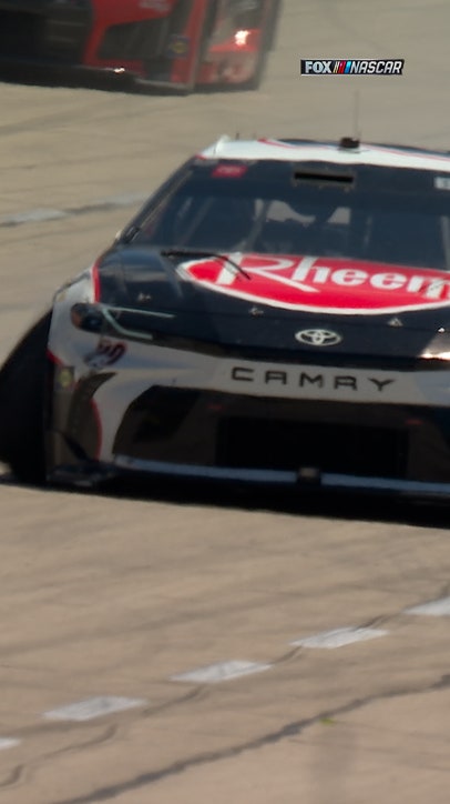 That's some bad luck for Christopher Bell 😬