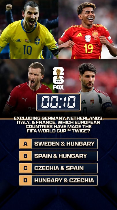 36 days until the FIFA World Cup on FOX! Excluding Germany, Netherlands, Italy, and France, which European countries have made the FIFA World Cup final twice βοΈ