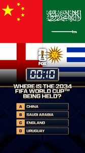 35 days until the FIFA World Cup on FOX! Where is the 2034 FIFA World Cup being held ⁉️🌎🏆