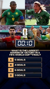 34 days until the FIFA World Cup on FOX! What is the largest margin of victory in a FIFA World Cup final ⁉️🌎🏆