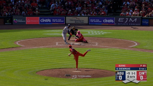 Braden Shewmake crushes solo home run, giving Astros lead over Reds