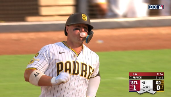 Padres' Ty France hits solo home run to tie game vs. Cardinals
