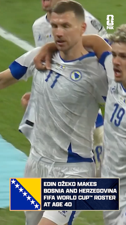 Captain Edin Džeko is headed back to the FIFA World Cup stage at 40-years-old 🇧🇦