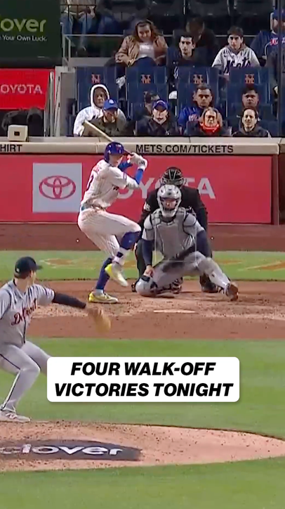So. Many. Walk-offs!