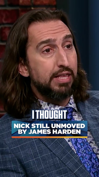 Nick still UNMOVED by James Harden 👀