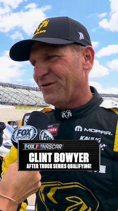 This sentence is fun to type in 2026: ACTIVE NASCAR DRIVER CLINT BOWYER breaks down Dover qualifying