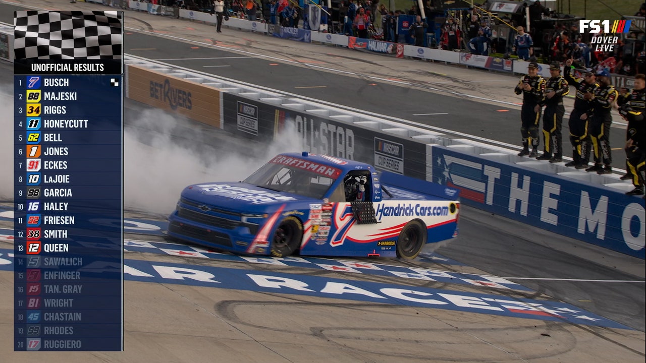 FINAL LAPS: Kyle Busch wins ECOSAVE 200 at Dover Motor Speedway 🏁  NASCAR on FOX