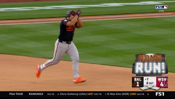 Samuel Basallo and Tyler O'Neill hit back-to-back homers to cut Orioles' deficit vs. Nationals