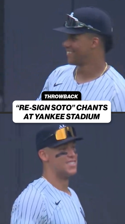 Throwback to when the Bleacher Creatures gave their best effort to keep Juan Soto in the Bronx 😂