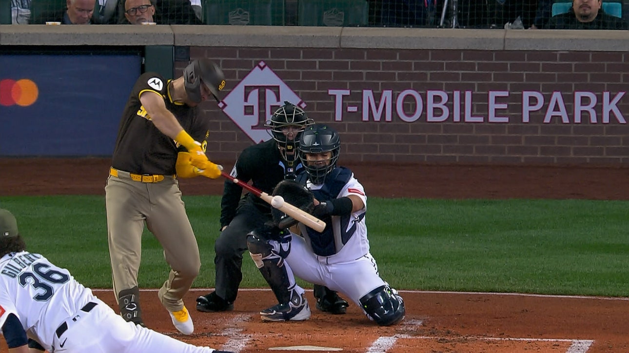 Gavin Sheets hits solo home run, giving Padres lead over Mariners