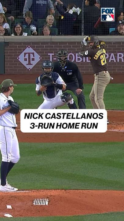 Nick Castellanos goes DEEP 🚀