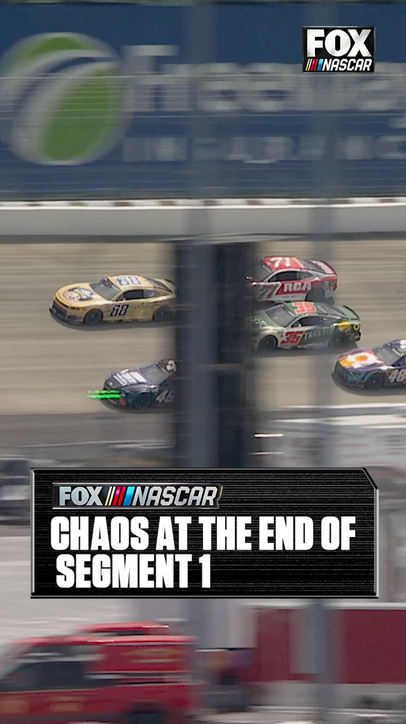 CHAOS to end Segment 1 at the All-Star Race 😱🏁