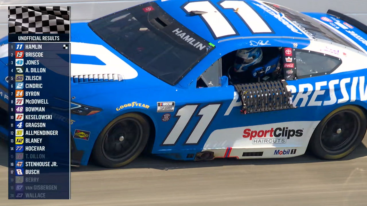 FINAL LAPS: Denny Hamlin wins the NASCAR All-Star Race at Dover Motor Speedway 🏁 NASCAR on FOX